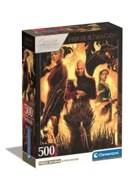 Puzzle 500 el. Compact House of The Dragon Clementoni