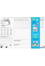 Funny Mat Transparent - Planer. Mata do kolorowania wielokrotnego u�ytku Strigo