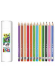Penmate Kredki automatyczne w tubie 12 kolor�w + temper.
