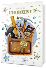 Pan Dragon Karnet B6 HM-200 Urodziny m�skie, narz�dzia HM-200-2718