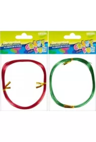 Craft with Fun Ssznurek aluminiowy 1 mm/5m