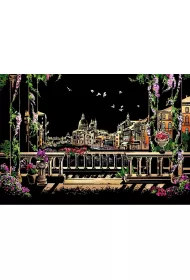 Twoje Hobby Venice. Magiczna zdrapka - wydrapywanka 40.0 x 28.5 cm