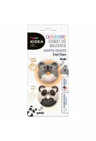 Derform Kidea Gumki do mazania zapachowe Panda i Koala 2 szt.