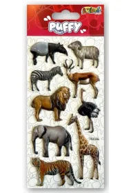 Naklejki puffy Wild Animals PENMATE