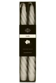 �wieca sto�owa zakr�cona o zapachu Vanilla 2 szt.