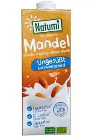 Natumi Napj migdaowy bez dodatku cukru bezglutenowy 1 l Bio
