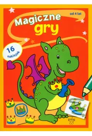 Magiczne gry. Z naklejkami od 4 lat