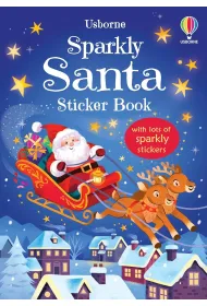 Sparkly Santa. Sticker Book