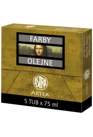 Farba olejna Astra Artea - biel tytanowa 75 ml