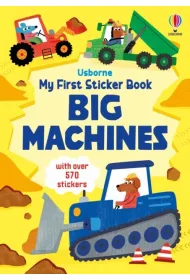 My First Sticker Book Big Machines