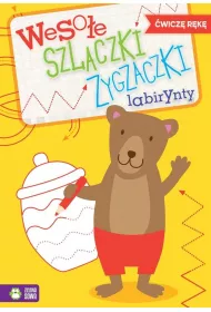 Weso�e szlaczki zygzaczki labirynty, zeszyt 2. �wicz� r�k�