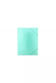 Biurfol Teczka A4 z gumk� PP pastel zielony