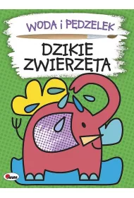 Dzikie zwierzta. Woda i pdzelek