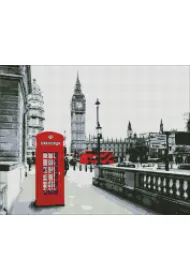 Ideyka Diamentowa mozaika - Zadzwo� z Londynu 40x50cm