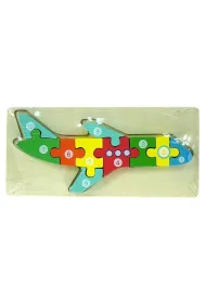 Puzzle drewniane Samolot Adar