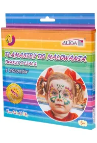 Aliga Flamastry do twarzy i cia�a 8 kolor�w