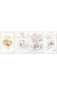 AbCard Karnet �lub AB+ z doklejanymi elementami mix