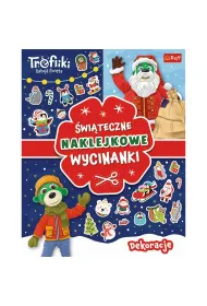 Dekoracje. Trefliki ratuj� �wi�ta. �wi�teczne naklejkowe wycinanki