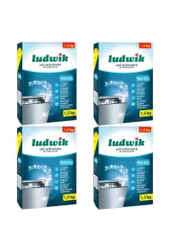 Ludwik S�l ochronna do zmywarek Zestaw 4 x 1.5 kg