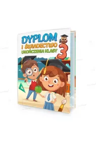 LearnHow Teczka dyplom ukoczenie klasy 3 5 szt.