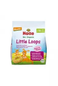 Holle Keksy orkiszowo-owsiane z daktylem Little Loops 80 g Bio