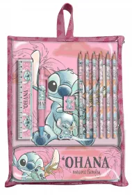 KIDS EUROSWAN Zestaw pi�mienniczy Stitch 12 el. ST00033