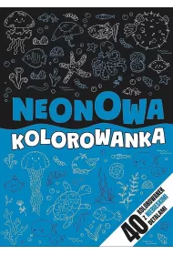 Neonowa kolorowanka niebieska TREFL