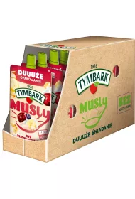 Tymbark Musly Patki owsiane - ry - winia - aronia Zgrzewka (30.07.2025) 10 x 170 g