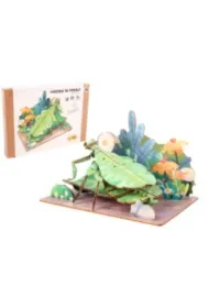 Puzzle 3D drewniane li�ciec w otoczeniu natury Pro Kids