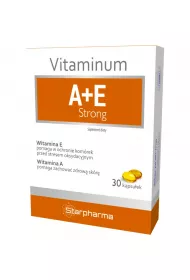 Starpharma Witamina A + E Strong - suplement diety 30 kaps.