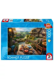 Puzzle 1000 el. PQ �niadanie na �wie�ym powietrzu Schmidt