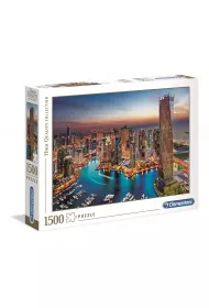 Puzzle 1500 el. High Quality Collection. Port w Dubai Clementoni
