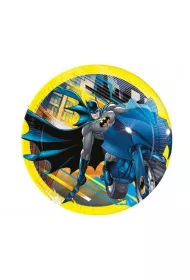 Godan Talerzyki papierowe Batman 23 cm 8 szt.