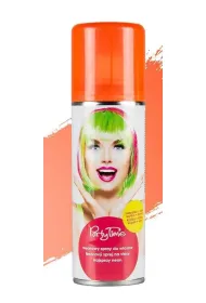 Farby dekoracyjne do w�os�w pomara�czowa neon 125ml w aerozolu Party ARPEX KA4239POM