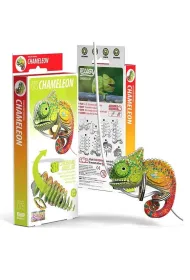 Puzzle Kameleon Eugy. Eko Uk�adanka 3D Qelements