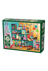 Puzzle 1000 wita oczami kota G3 Cobble Hill