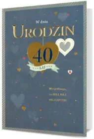 Pan Dragon Karnet B6 Urodziny (wymienne cyfry) HM200-2451