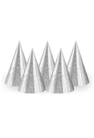 Godan Czapeczki holograficzne srebrne