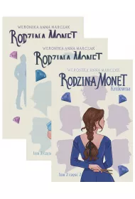 Pakiet Rodzina Monet. Tomy 1-2: Skarb, Krlewna. Cz 1, Krlewna. Cz 2