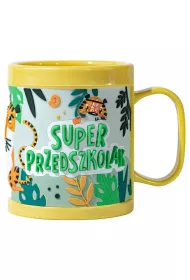 Be-Happy Gifts Kubek dla dziecka 3D Super przedszkolak