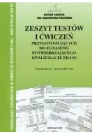 Zeszyt testw i wicze przygotowujcych do egzaminu potwierdzajcego kwalifikacj EKA.04