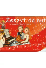 Siedmior�g Zeszyt do nut pi�ciolinia 16 kartek