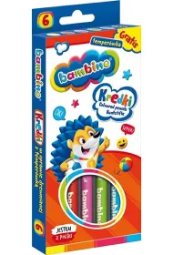 St. Majewski Kredki o��wkowe Bambino 6 szt.