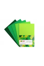 Happy Color Arkusze piankowe MIX GREEN A4 5 szt.