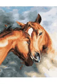 Twoje Hobby Malowanie po numerach - Ko�ska czu�o�� 40x50cm