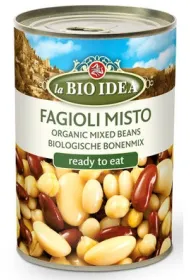 La Bio Idea Fasola mix w zalewie 400 g Bio