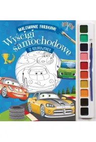 Malowanie farbkami. Wy�cigi samochodowe