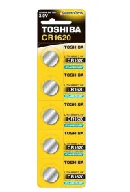 Bateria Toshiba CR1620 5szt/blister