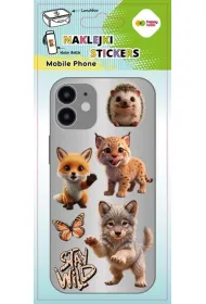 Naklejki Wild Animals 90x205 HAPPY COLOR