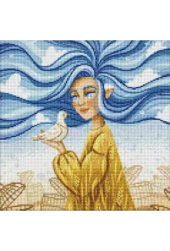 Ideyka Diamentowa mozaika - Niezale�na pi�kno�� 40x40cm
